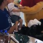 Winnie the Pooh makes sure this little boy with cerebral palsy gets a magical experience when he visits Disney World