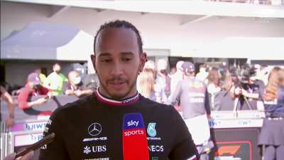 Sir Loois post race Checo comment