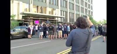Buffalo cops cheering on the officers charged with assault