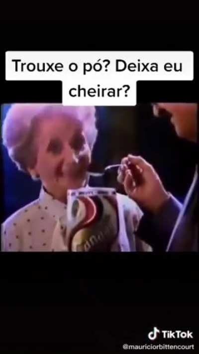 Trouxe o pó?