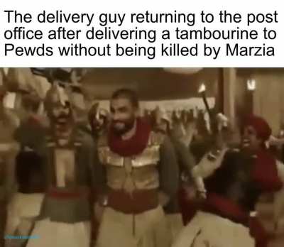 he’s lucky af