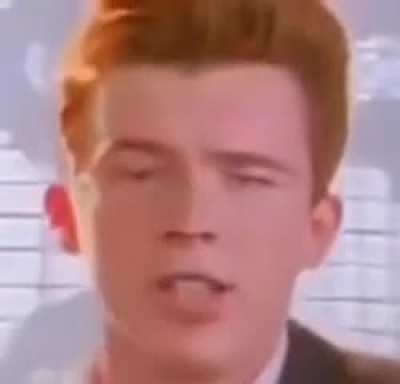 Rick rolling down in the deep