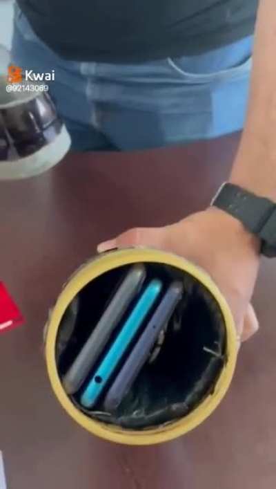 How to smuggle phones to prisoners