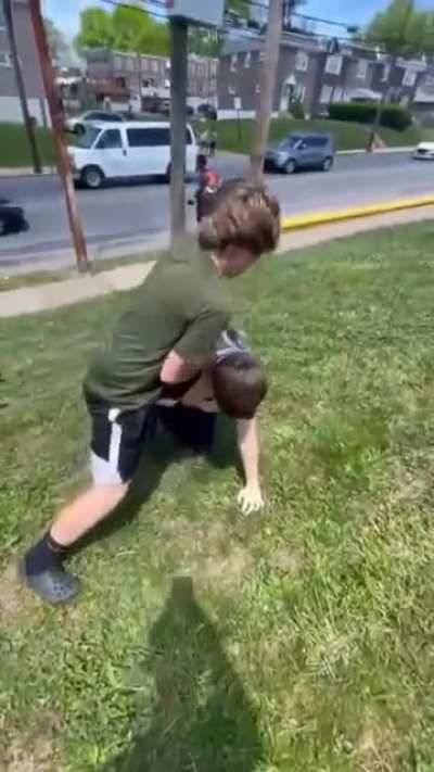 Sixth Graders Fight