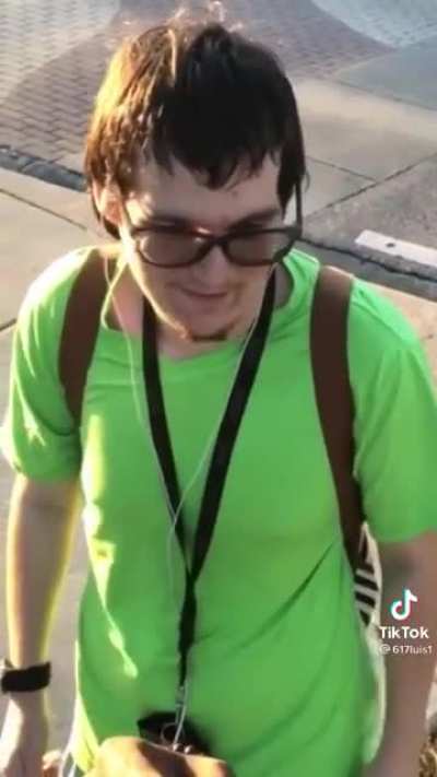 Some guy was street interviewing reddit mods and I made it in!!!!