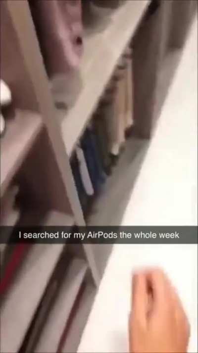 Missing airpod