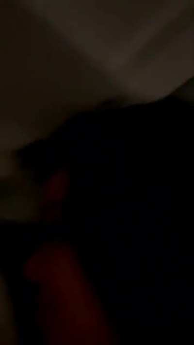 The live from last night where she forced a fake nip slip