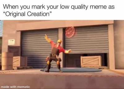 Can’t take it down if it’s not a meme