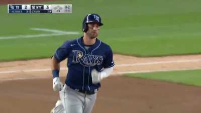 [Highlight] Kevin Keirmaier goes deep for TB. His 1st HR of the year