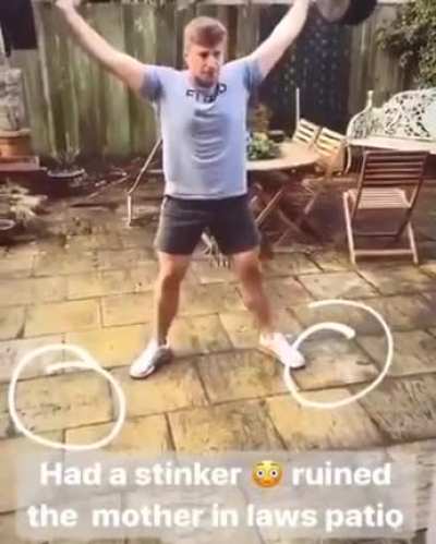 Ruining your mother-in-law’s patio