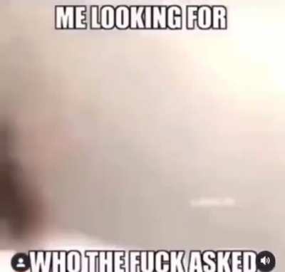 Who asked