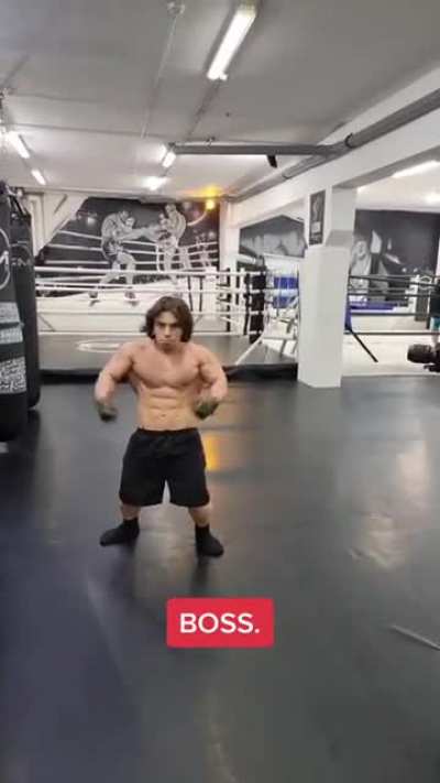 He stronk