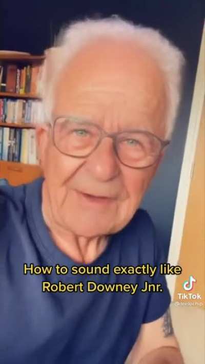 RDJ impression