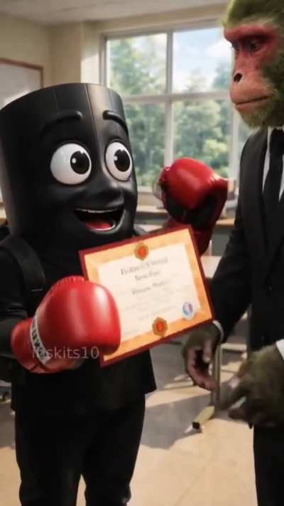 Painted their son to go to a black only boxing university, different ending and some random Filipino stuff