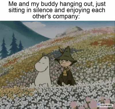 Silence is golden