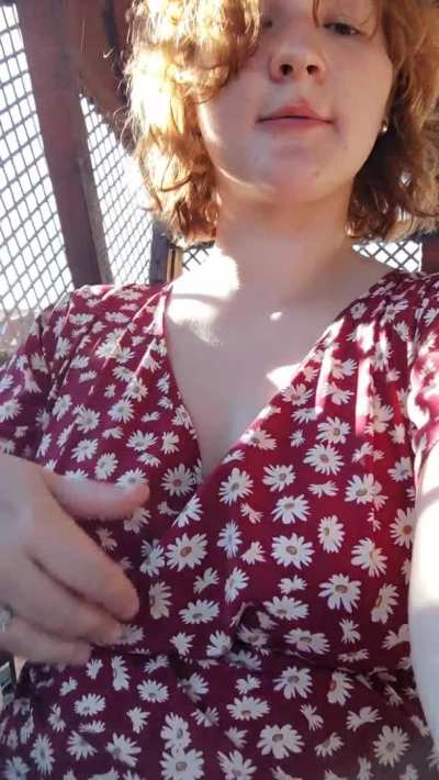 Such a wonderful day to show my pussy to you