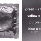 This condom can glow !!