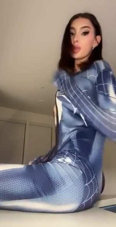 Would you let me slide my cock down your throat?