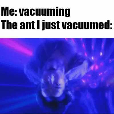 Sorry ant, I didn't mean to.. ANT your life (pun intended)