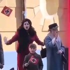 footage of r/GamersRiseUp users on their way to make an ironic racist joke