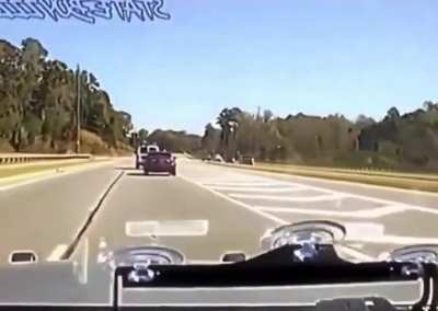 Real-life NFS police chase