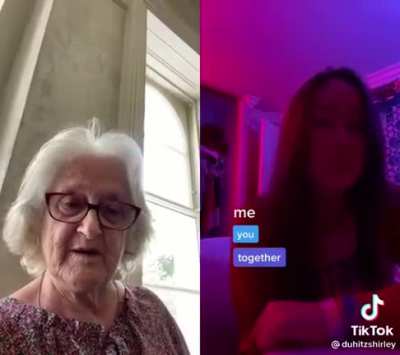 Silly grandma