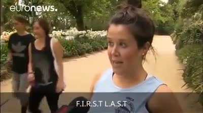 Adorable mistake on live interview.