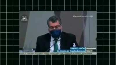 Resumo do discurso do 4chanceler Ernésto Araújo.