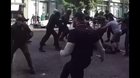 ANTIFA Guy brings a crowbar to a fist fight, gets KTFO