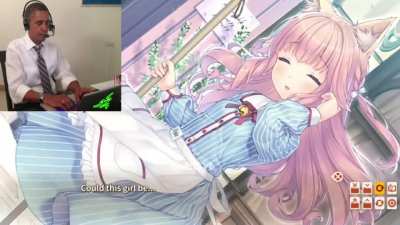 Obama Speedruns Nekopara 4