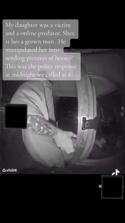 Parent calls the police to report that his 11yr old daughter is being groomed, officers blame the child.