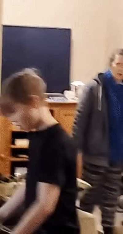 The look she gave him lmao