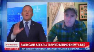 Newsmax host gets infuriated and boots Afghanistan veteran off of his show after he dares to say that Trump is partially responsible for the disastrous withdrawal