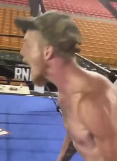 West Virginia’s up and coming wrestling star. Methed up