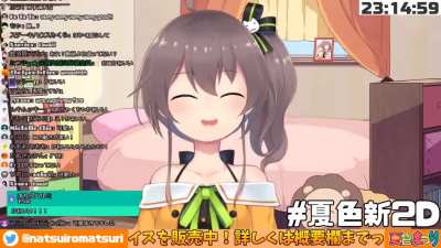 The cutest gasp, aka how to fall in love with Matsuri in 8 seconds