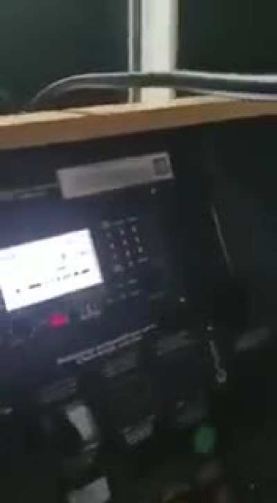 A Russian vessel request fuel off the coast of Spain, this was the reply.