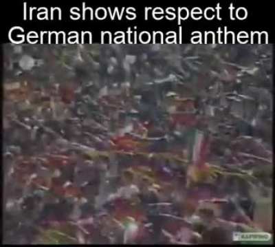 Ultimate Iranian respect