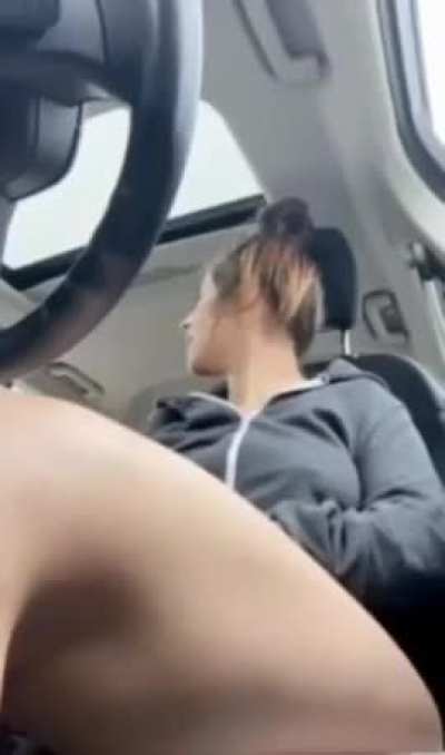 She 100% got caught playing with her pussy at 2:50