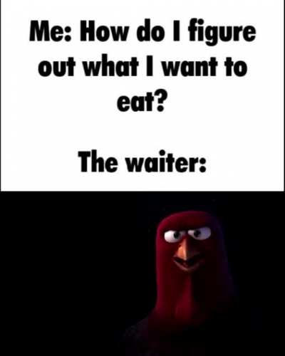 The Menu..