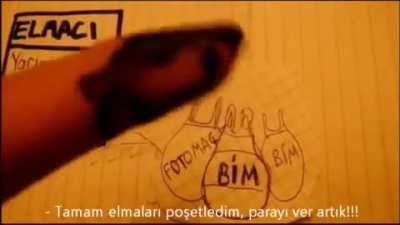 Lanet olsun canım elma çekti