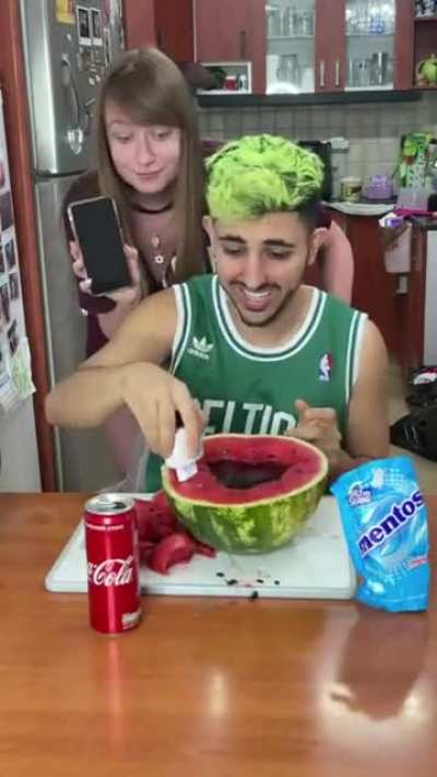 OMG Crazy Watermelon Charging Truck!
