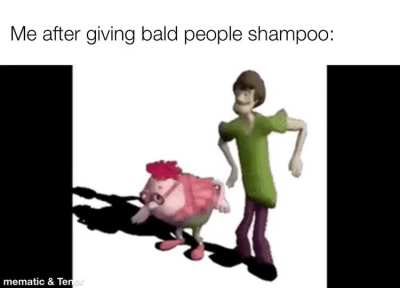 He uses the shampoo somewhere else ( ͡° ͜ʖ ͡°)