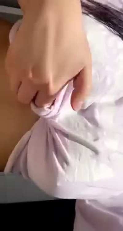 Revealing my big titties for you 🙈😍 [OC]