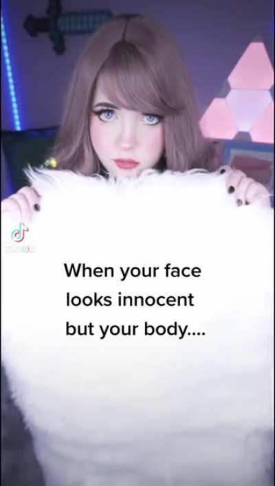 Does my face match my body? 😝