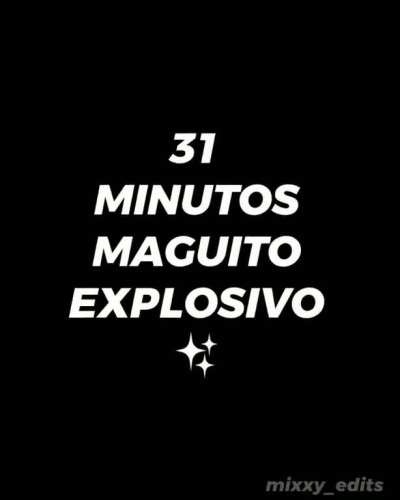 No se olviden de nuestro maguito explosivo, mi celular casi explota :(