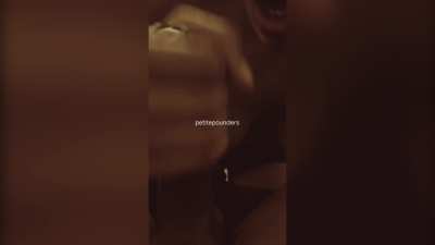 Drooled all over my man’s cock and made him cum in my mouth