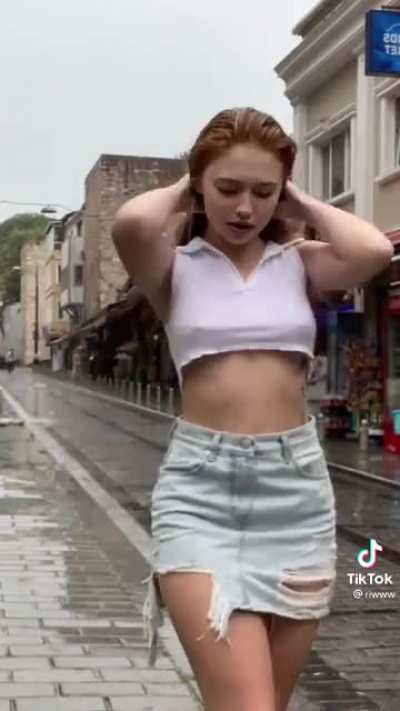 Fiery redhead