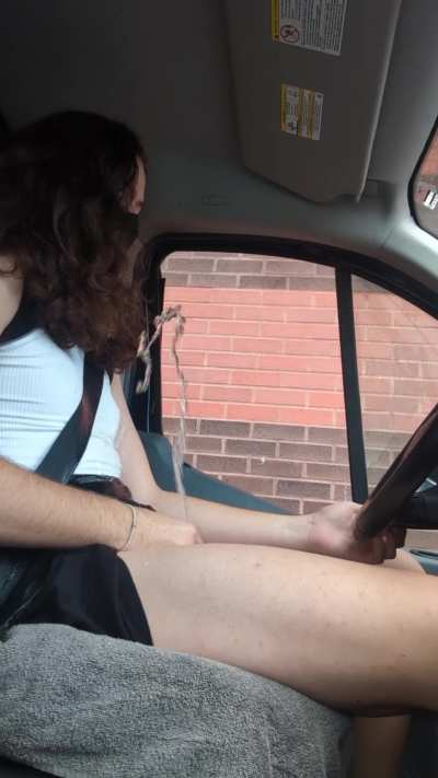 pissing myself at a drive thru for a custom