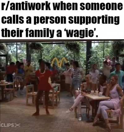 What's on the dollar menu, wagecuck? 😤😤