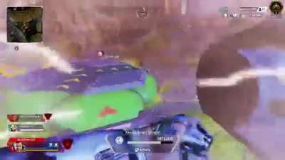 Threw a jump-pad so my friend and I could escape, but the game had other plans for my friend
